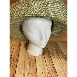 BETMAR Women’s green straw dress hat